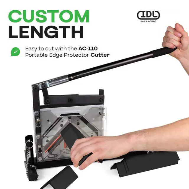 Alt view image 4 of 7 - 2 x 2 x 12 Cardboard Edge Protector (Pack of 20) - Corner Protectors for Shipping, Storage, & Moving Reinforced Corner Guard Protection for Pallets, Wall Corners, & Furniture