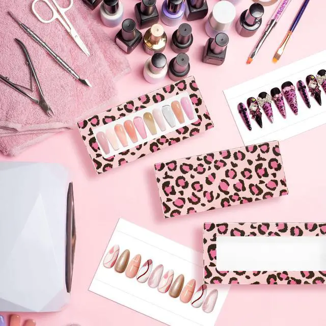 Alt view image 2 of 7 - 35 Pcs Press On Nail Storage Empty Nail Organizer Box