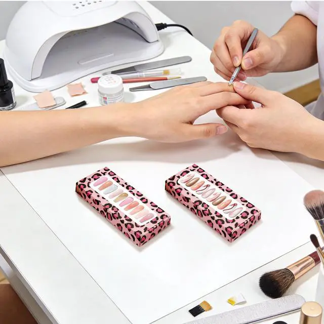 Alt view image 7 of 7 - 35 Pcs Press On Nail Storage Empty Nail Organizer Box