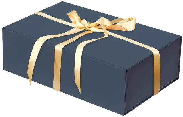 Main image of Luxury Large Gift Box 13.8"x9"x4.3" Storage Box Ribbon Magnetic Closure for Luxury Packaging Box for Valentine's Day,Mother's Day, Birthdays, Bridal Gifts,Weddings