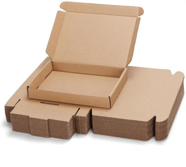 Main image of 25 Pack 7x5x1 inch Small Shipping Boxes, Brown Mailing Boxes