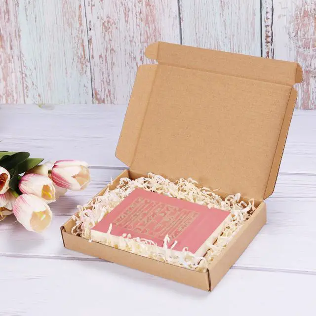 Alt view image 3 of 7 - 25 Pack 7x5x1 inch Small Shipping Boxes, Brown Mailing Boxes