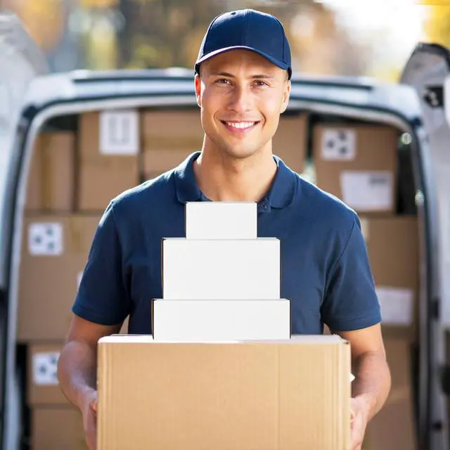 Alt view image 7 of 7 - 30 Pack Small Shipping Boxes Assorted Sizes, 4x4x2, 6x4x3, 7x5x2-10 PCS Each Small Boxes, White Corrugated Box Mailers, Cardboard Boxes for Packaging Small Business, Mailing