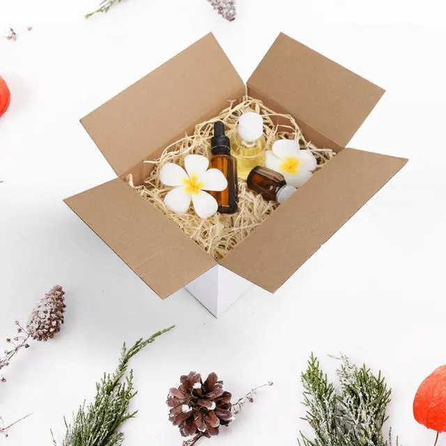 Alt view image 5 of 7 - 8x6x6 White Shipping Boxes Set of 6, White Corrugated Cardboard Boxes for Small Business Shipping Mailing Packing