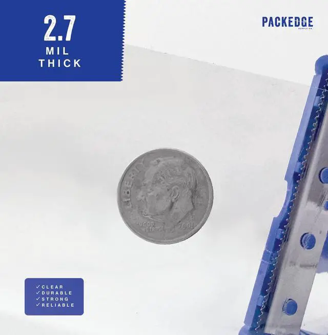 Alt view image 6 of 7 - Clear Packing Tape, 12 Rolls, 1.88 in x 60 Yd Heavy Duty Shipping
