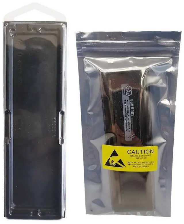 Main image of 10 pcs DDR Memory Desktop RAM Module Case,Plastic Box Packaging Container Clamshell Memory Module,Antistatic Tray for DDR2, DDR3 and DDR4