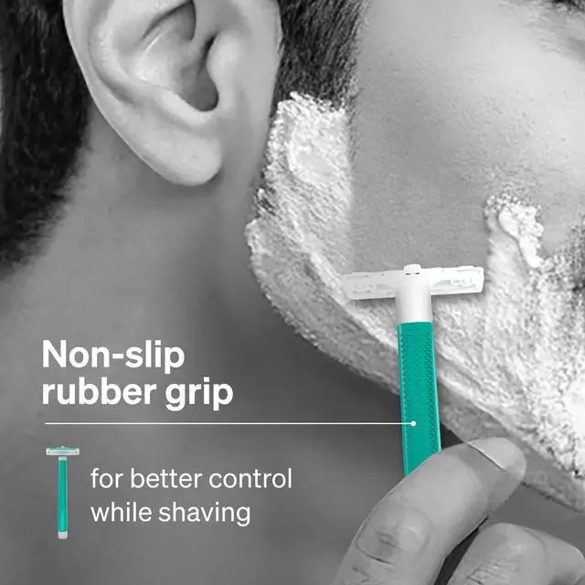 Alt view image 4 of 7 - Exacta2 Sensitive Disposable Razor, 10 Count (1Pack)