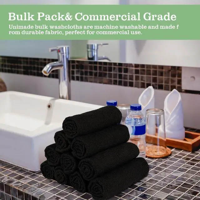 Alt view image 6 of 7 - Washcloths 20 Pack Face Towels (12" x 12"), Highly Soft Wash Cloths