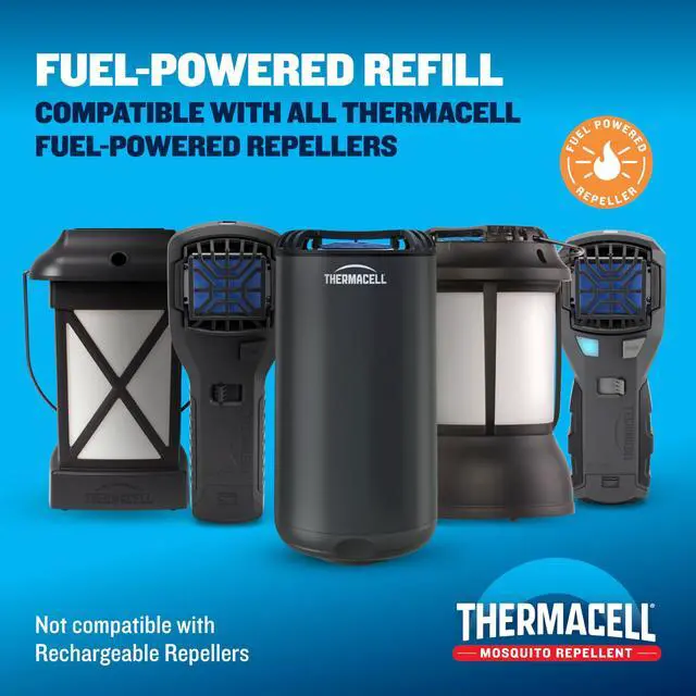 Alt view image 2 of 7 - Fuel-ZoneGuard Mosquito Repellent Butane Only Refills, 48-Hr