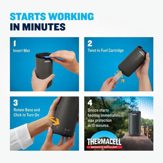 Alt view image 4 of 7 - Fuel-ZoneGuard Mosquito Repellent Butane Only Refills, 48-Hr