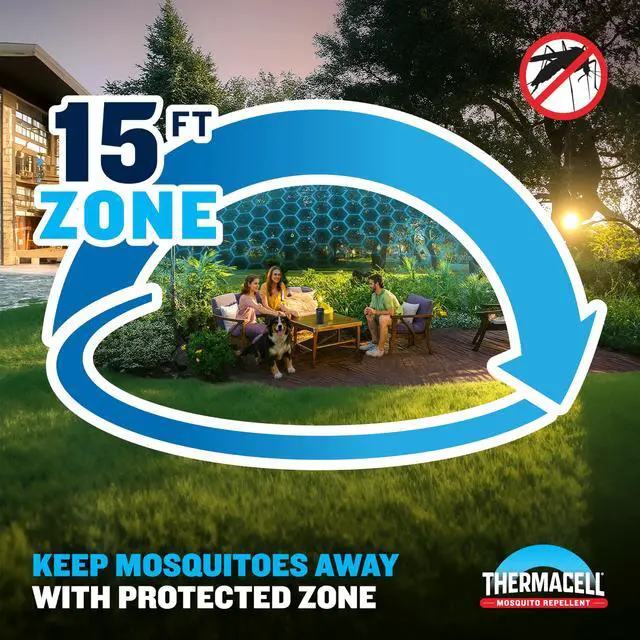 Alt view image 5 of 7 - Fuel-ZoneGuard Mosquito Repellent Butane Only Refills, 48-Hr