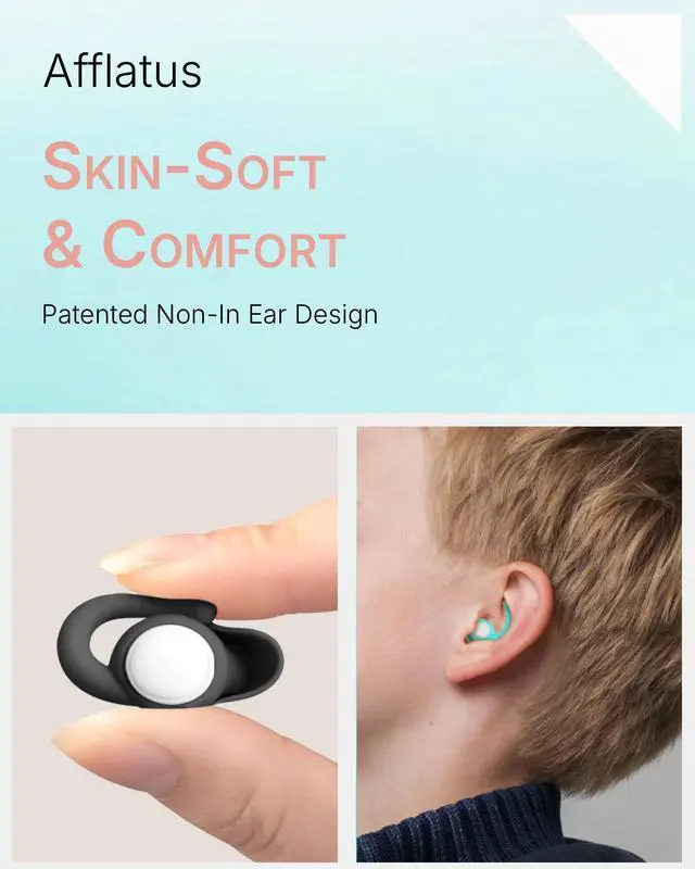 Alt view image 4 of 7 - Kids Ear Plugs for Sleeping and Small Ear Canls, Age 10-17, Comfort Earplugs for Small Ears, Sleep, Noise Reduction, Concerts, Reusable, Washable (Size S, Pairs*2)