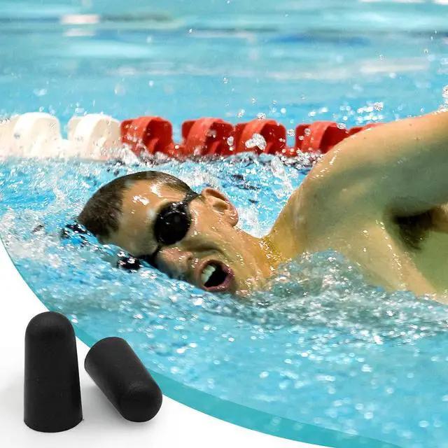 Alt view image 2 of 5 - 30 Pair Earplugs for Noise Cancelling Noise Blocking Ultra Soft Ear Plugs for Sleeping Study Work Black