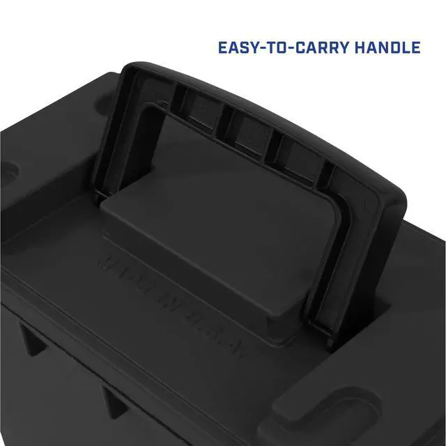 Alt view image 7 of 7 - 12629 Ammo Box Made in USA, Stackable Lockable Ammo Storage Box | Lockable Storage Box, Water and Dust Resistant Dry Box, Secures Hunting Gear, Gun Accessories, Supplies, and Bullets