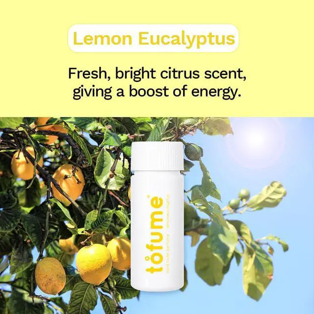 Alt view image 2 of 7 - - Effervescent Bathroom Air Freshener - Lemon Eucalyptus - Toilet Deodorizer, Bathroom Odor Eliminator, Toilet Freshener, Flushable Air Freshener Toilet Tablets, 1 Pack (30 Tablets)