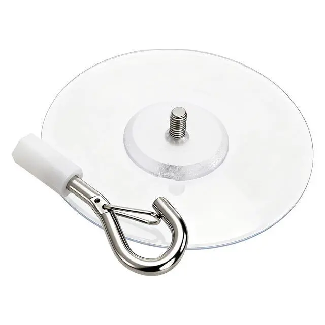 Alt view image 5 of 7 - 20 Pack No Hole Adhesive Ceiling Hooks, No Drill Plant Hangers Sticky Eye Hooks with Safety Locks for Hanging Plants, Lights, Lantern, Wind Chimes, Christmas Ornaments