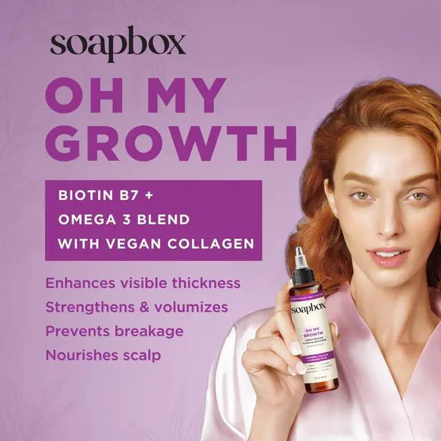 Alt view image 4 of 7 - Oh My Growth Hair Treatment, Vitamin Booster for Thicker Hair, 5 oz