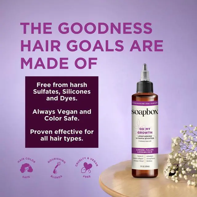 Alt view image 7 of 7 - Oh My Growth Hair Treatment, Vitamin Booster for Thicker Hair, 5 oz