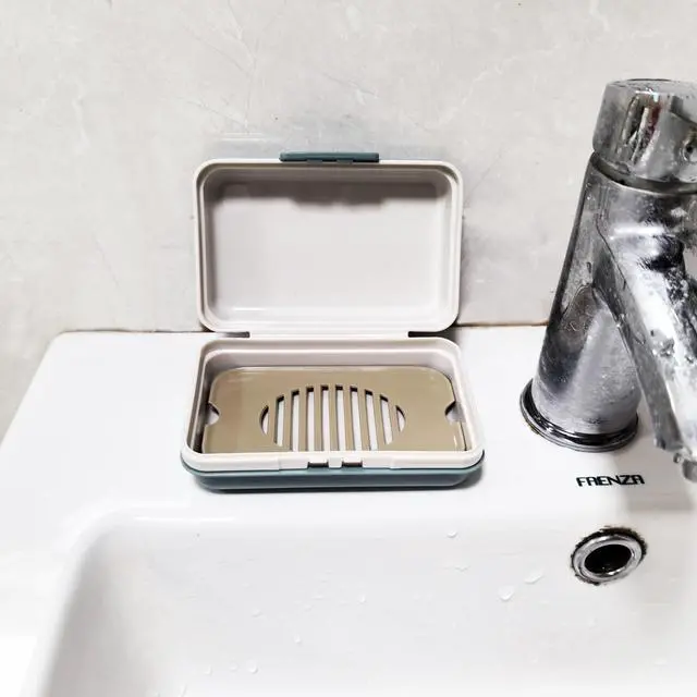 Alt view image 5 of 7 - 2 Pack Travel Soap Case, Bar Soap Holder Dish, Soap Box Container