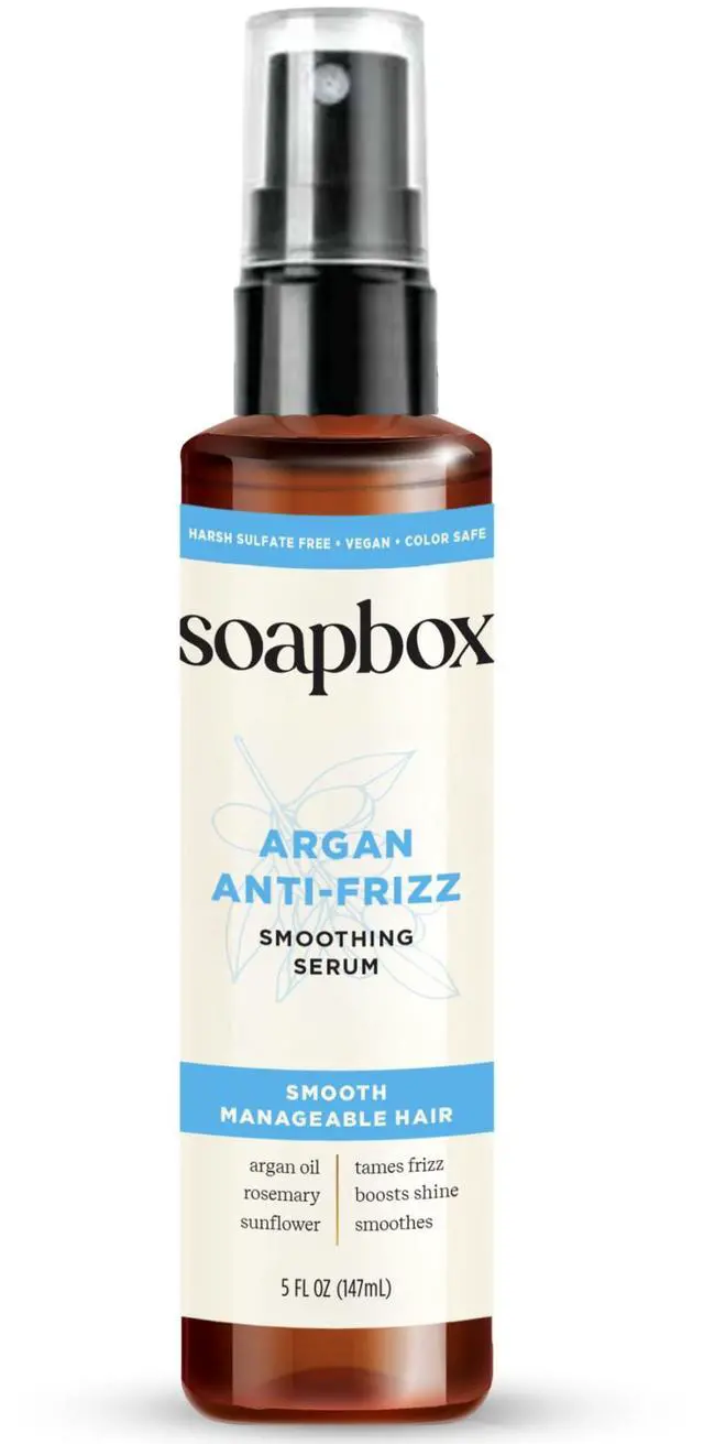 Main image of Smoothing Argan Oil Hair Serum - Controls Frizz & Adds Shine - 5oz