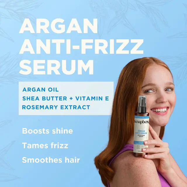Alt view image 3 of 7 - Smoothing Argan Oil Hair Serum - Controls Frizz & Adds Shine - 5oz