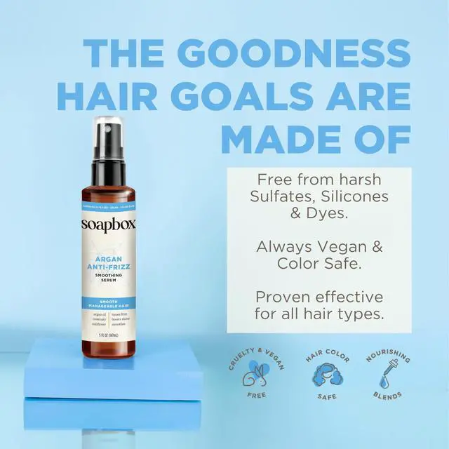 Alt view image 5 of 7 - Smoothing Argan Oil Hair Serum - Controls Frizz & Adds Shine - 5oz