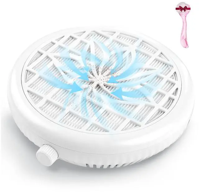 Main image of Nail Dust Collector for Nail Tech, 4500RPM Portable Nail Vacuum Fan