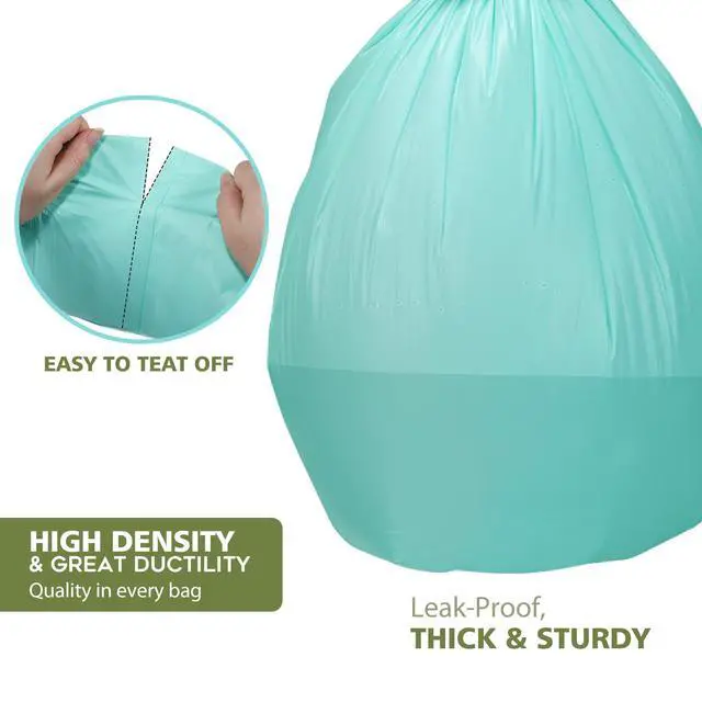 Alt view image 5 of 7 - Compostable Trash Bags 13 Gallon Tall Kitchen Trash Bags, 45 Count