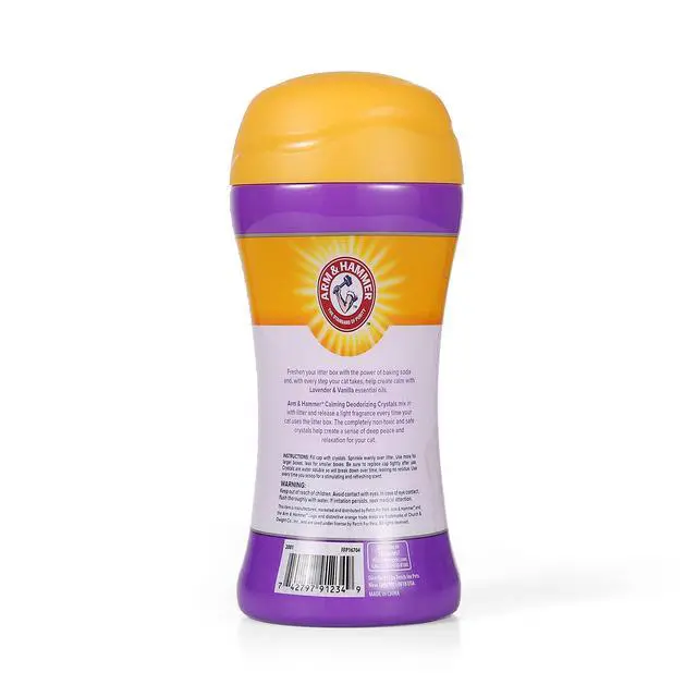 Alt view image 7 of 7 - Cat Litter Deodorizing Crystals, Lavender and Vanilla, 15 Oz