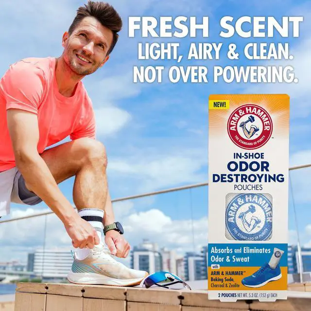 Alt view image 4 of 7 - In-Shoe Odor Control Pouches, Moisture Absorbing, 4 Count
