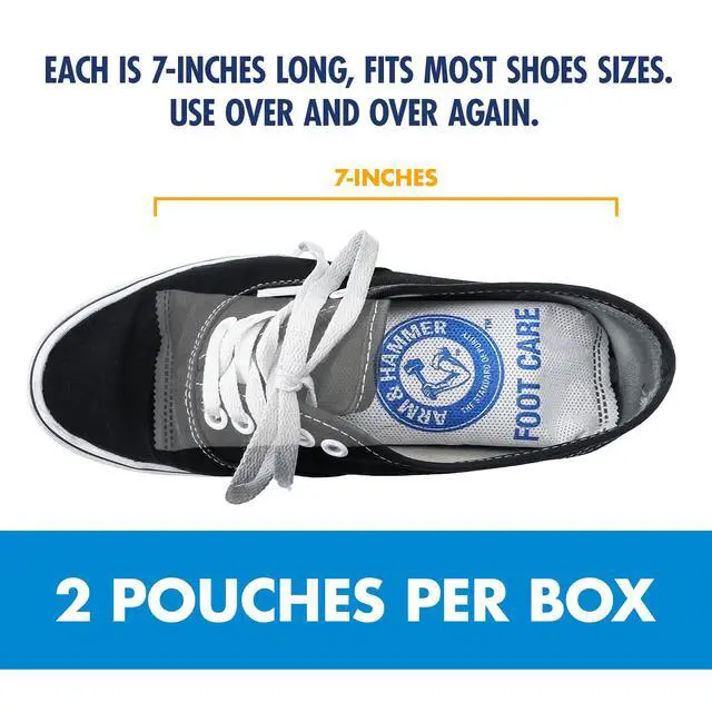 Alt view image 6 of 7 - In-Shoe Odor Control Pouches, Moisture Absorbing, 4 Count