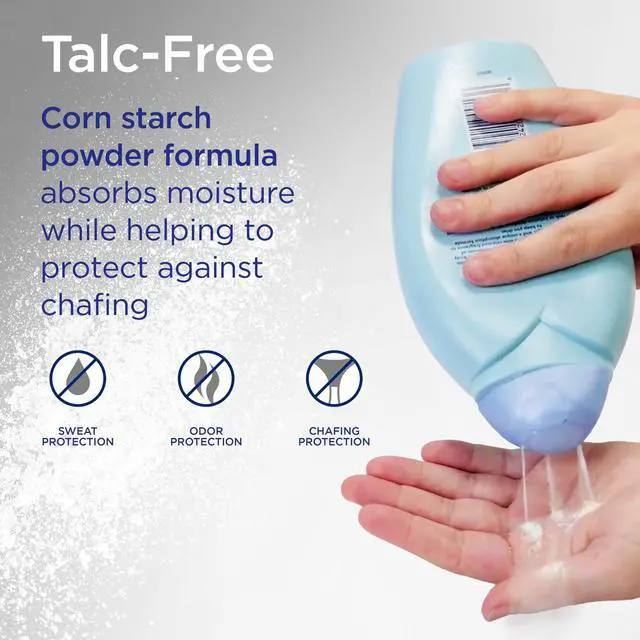 Alt view image 3 of 6 - Morning Fresh Body Powder with Lavender for Men & Women, Talc Free, Sweat Absorbing, Prevents Chafing & Odor, Deodorizing All Over Body Powder for Long Lasting Freshness, 13 OZ