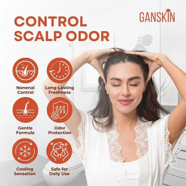 Alt view image 4 of 7 - Persimmon Shampoo for Odor Control Purifying Deodorizing Shampoo for Eliminating Odor Scalp & Hair Care for Men, Women & Kids Gentle Persimmon Soap Cleanser for Fresh Smelling Hair & Scalp