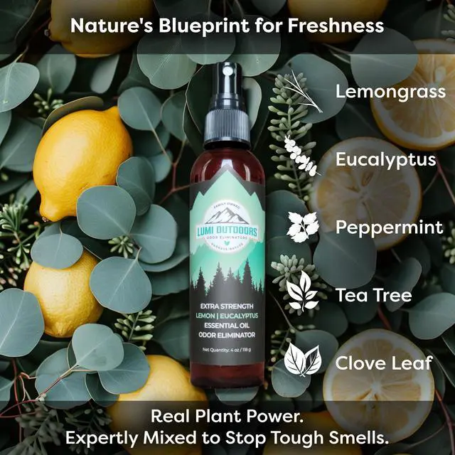 Alt view image 5 of 7 - Natural Shoe Deodorizer Spray - Odor Eliminator
