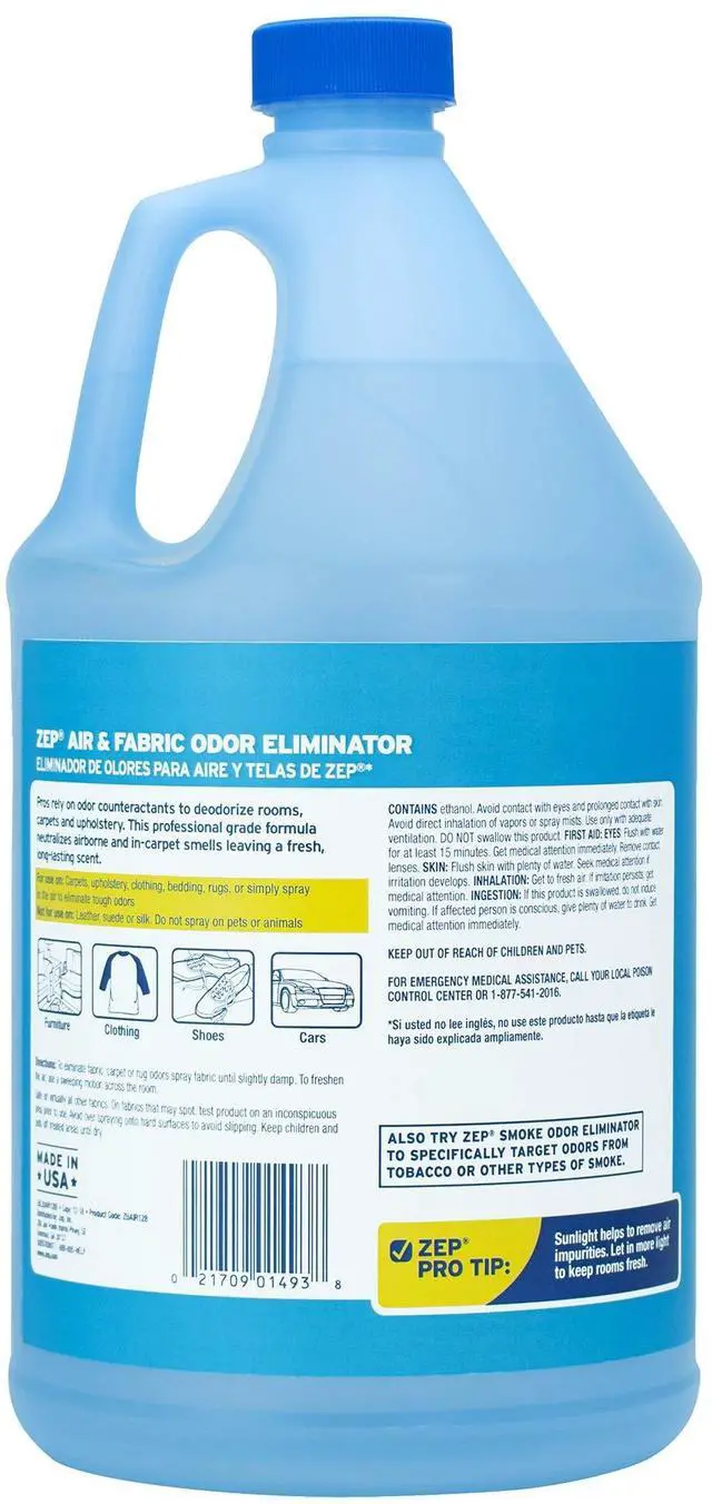 Alt view image 2 of 3 - Air and Fabric Odor Eliminator 128 Ounce (1 Gallon) ZUAIR128 - Refresh Your Home, Office and Business