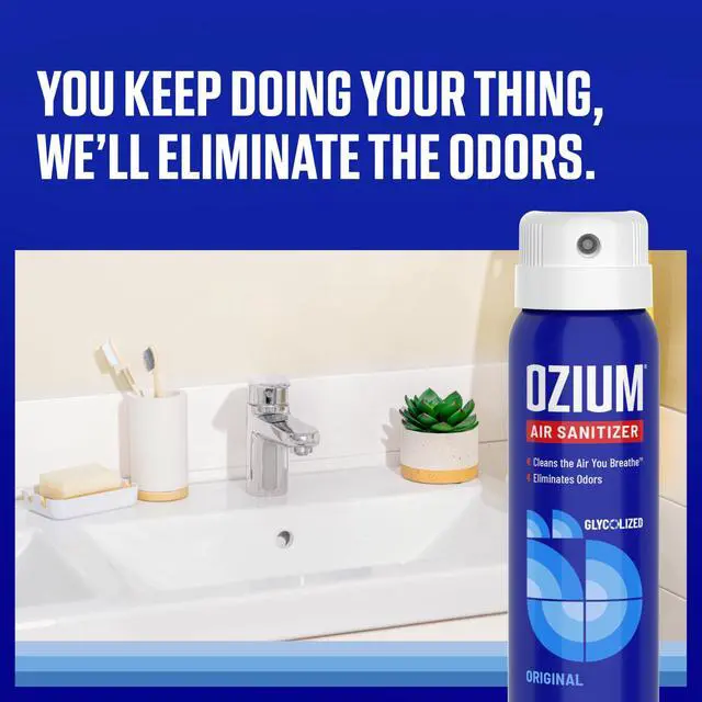 Alt view image 2 of 7 - 3.5 Oz. Air Sanitizer and Odor Eliminator Spray