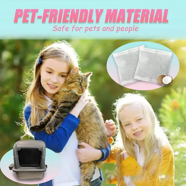 Alt view image 6 of 7 - 12 Pack Universal Odor Eliminator for Hooded Cat Litter Box