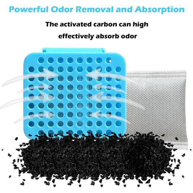 Alt view image 2 of 7 - Deodorizing Box and Removing Refills for Trash Can