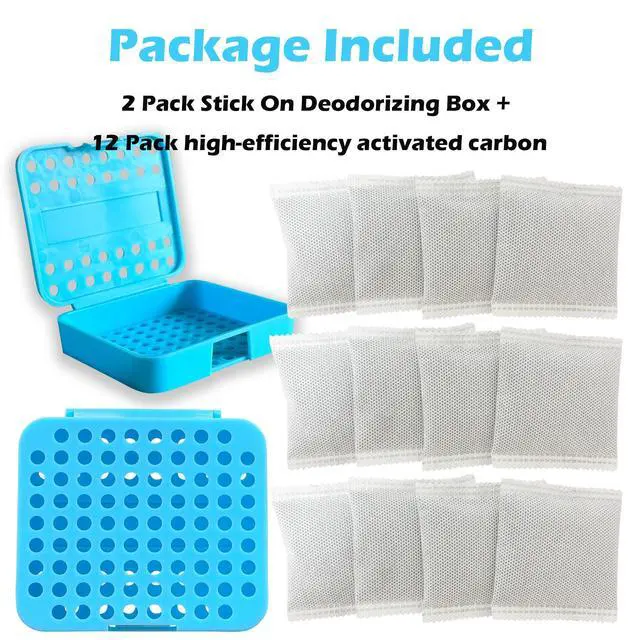Alt view image 6 of 7 - Deodorizing Box and Removing Refills for Trash Can