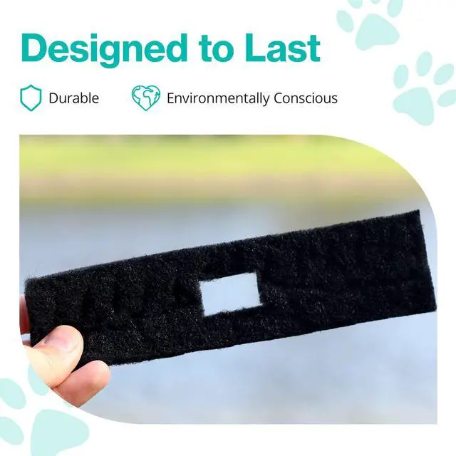 Alt view image 2 of 6 - Activated Carbon Filter - Pet Odor Eliminator for Home, Litter Box, & Trash Can - Odor Absorber for Strong Odor - Lasts Up to 3 Months - For Pet Waste Station