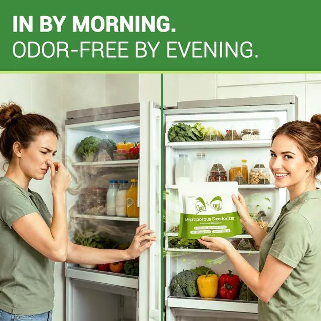 Alt view image 2 of 7 - Refrigerator Deodorizer, Activated Carbon Odor Absorber, Fridge, 10 Packs