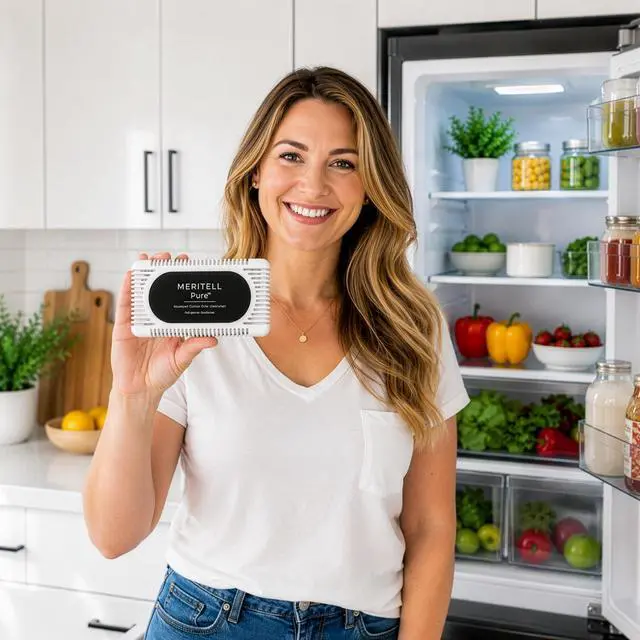 Alt view image 7 of 7 - Fridge Deodorizer Activated Charcoal Refrigerator Odor Eliminator Long-Lasting Fridge Odor Absorber for Freezer, Cooler & Lunch Box Baking Soda Alternative