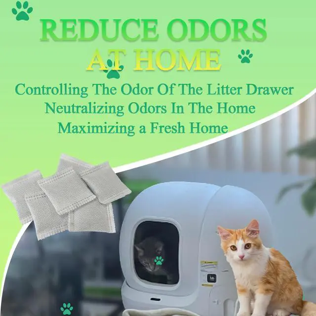 Alt view image 3 of 7 - 12 PCS Odor Eliminator for PuraMax Self-Cleaning Cat Litter Box