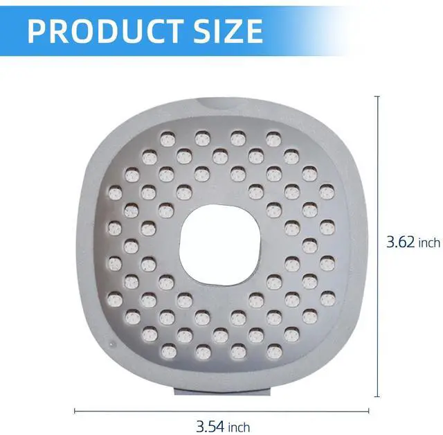 Alt view image 3 of 6 - Odor Filter Trash Can Deodorizer: Activated Charcoal & Scent Beads, Stick-On Odor Eliminator for Trash Can, Diaper Pail, Compost Bin, Refrigerator, 2 Pack, Long Lasting