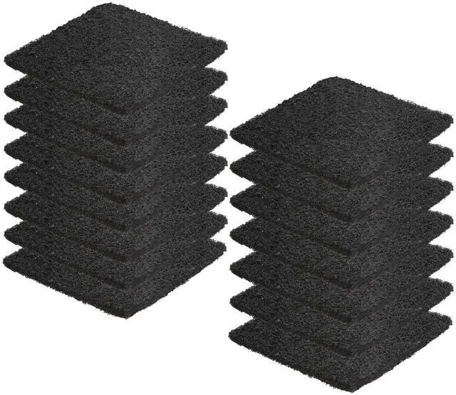 Main image of 15 Pack Trash Can Odor Filter Refills for Trash Can and Compost Bin, Activated Charcoal Deodorizer Sheets for Indoor Kitchen Compost Bucket Countertop and Recycle Bin, Square 3.9 Inch