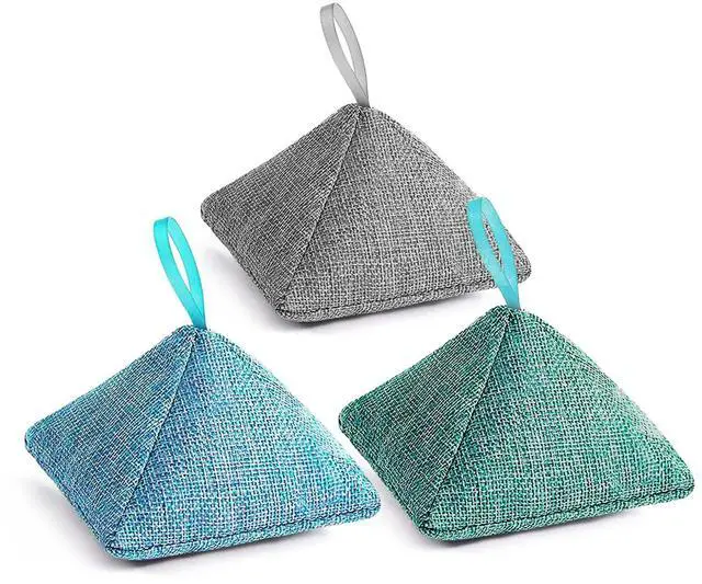 Main image of Charcoal Bags Odor Absorber (3x200g) Activated Bamboo Charcoal Air Purifying Bags Charcoal Odor Eliminating Bags for Home & Car Shoes, Closet, Pet -3 PACK