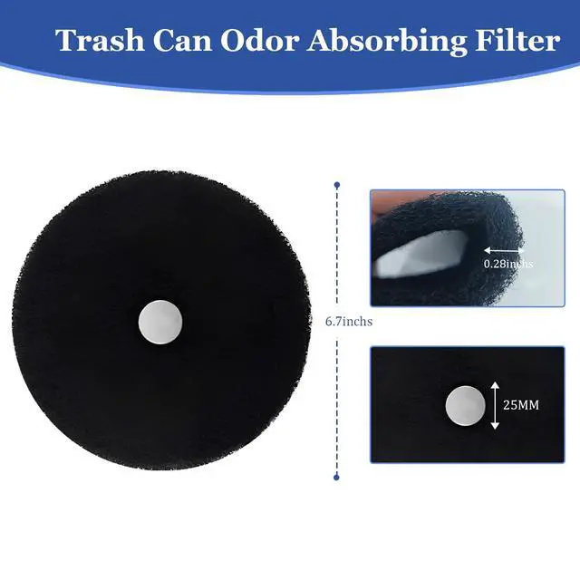 Alt view image 2 of 7 - Trash Can Deodorizer - Garbage Can Deodorizer with Magnetic Suction