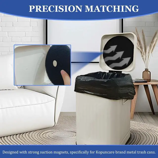 Alt view image 3 of 7 - Trash Can Deodorizer - Garbage Can Deodorizer with Magnetic Suction