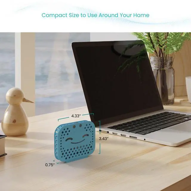 Alt view image 5 of 7 - CleanAura Deodorizing Filter Kit with Charcoal Filter Bag and Magnetic Sticker, Helps Eliminate Odor at Home