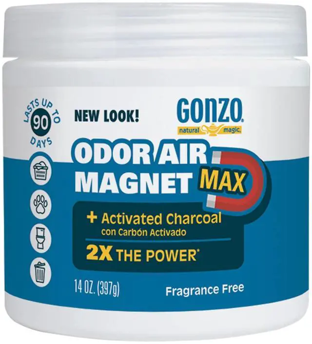 Main image of Odor Air-Magnet with Activated Charcoal, Odor Eliminator, 14 Oz